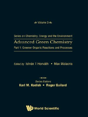 cover image of Advanced Green Chemistry--Part 1